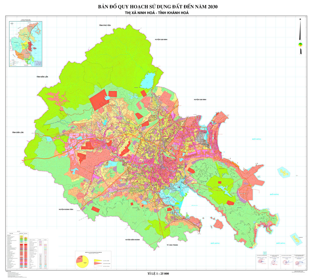 Bản đồ quy hoạch 2030 huyện Ninh Bình tỉnh Khánh Hòa